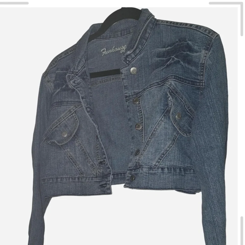 Y2K Fubourg Classic Blue Jean Jacket